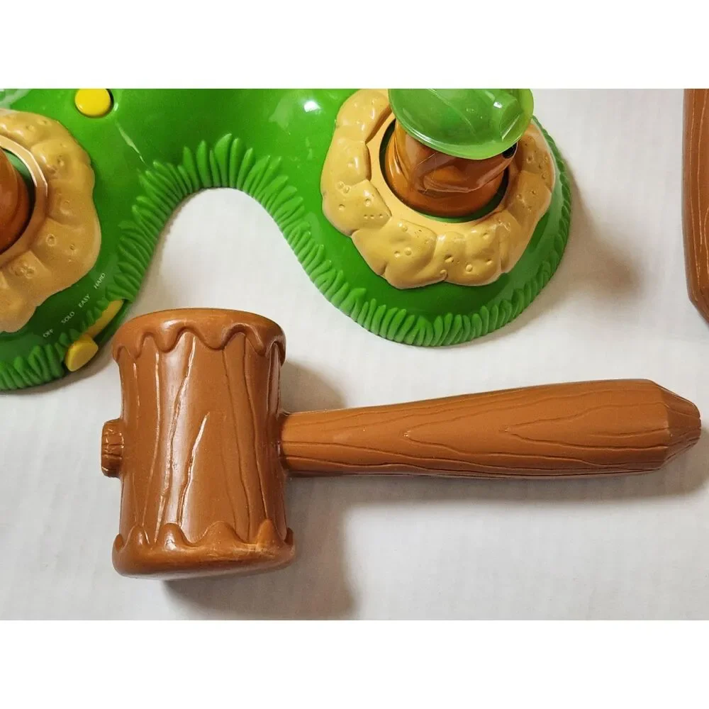 Hasbro Whac‑A‑Mole Electronic Game 2004 With Mallets